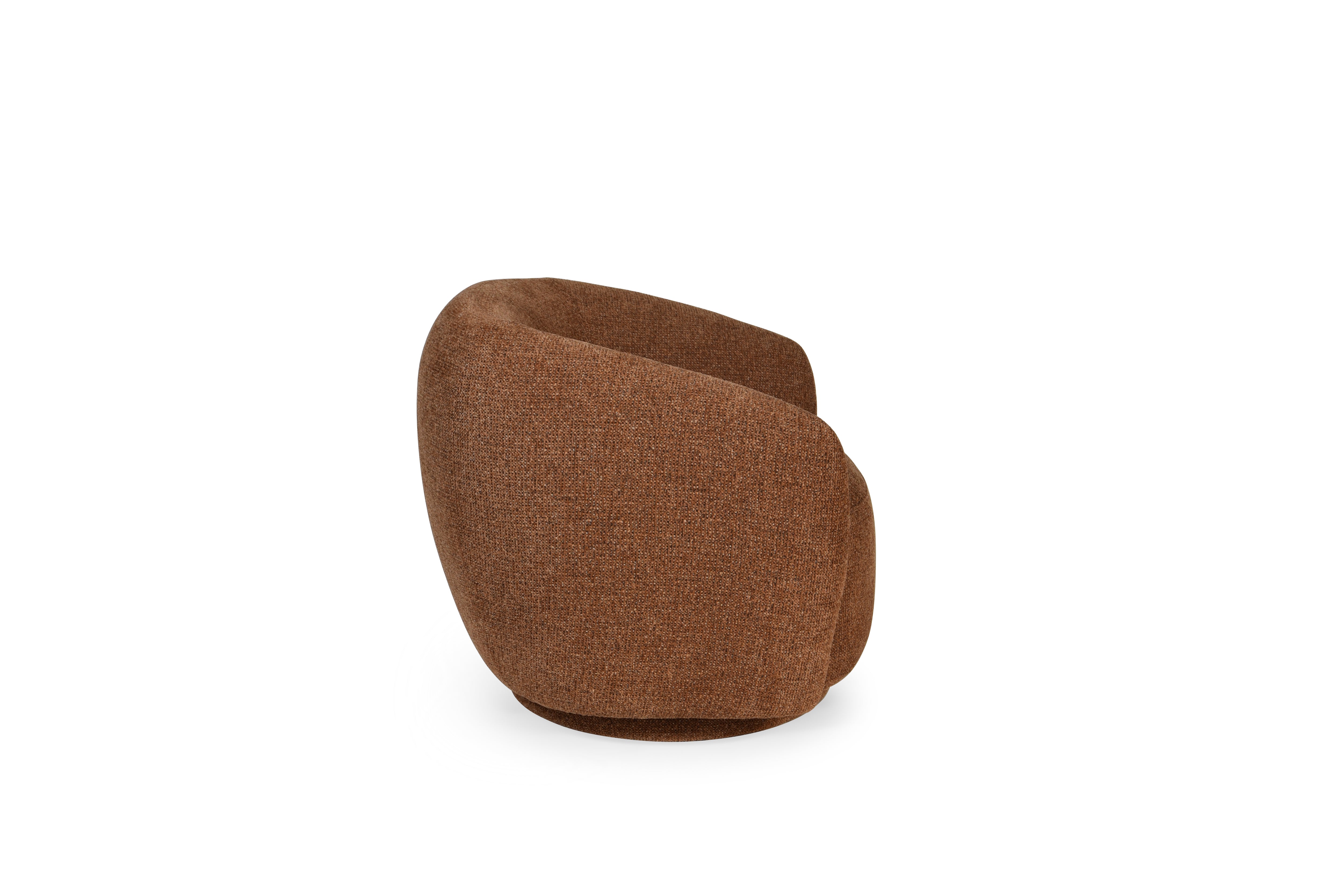 SWIVEL FAUTEUIL BABETTE TERRA COTTA