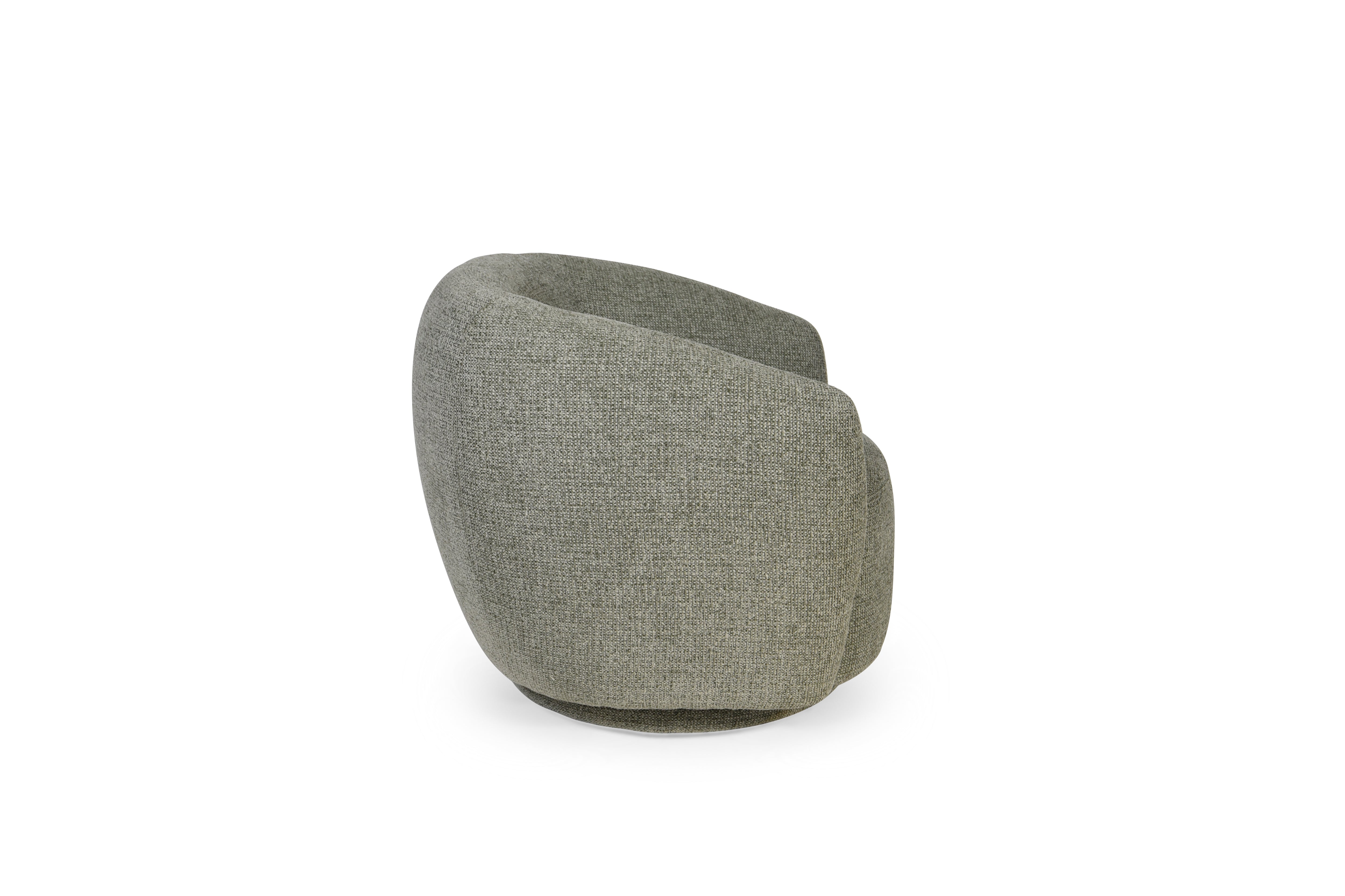 SWIVEL FAUTEUIL BABETTE GREY