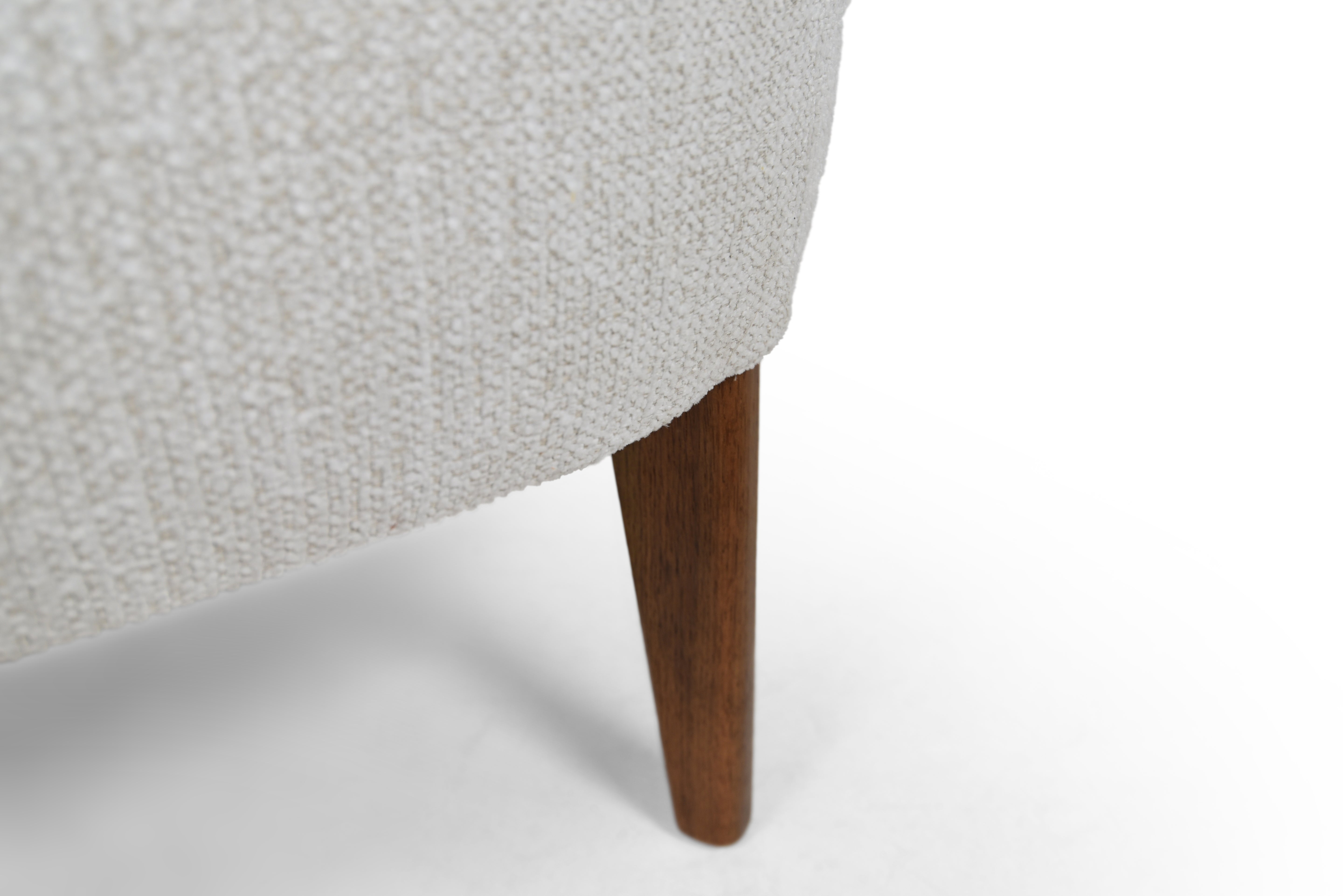 FAUTEUIL ROSE ECRU