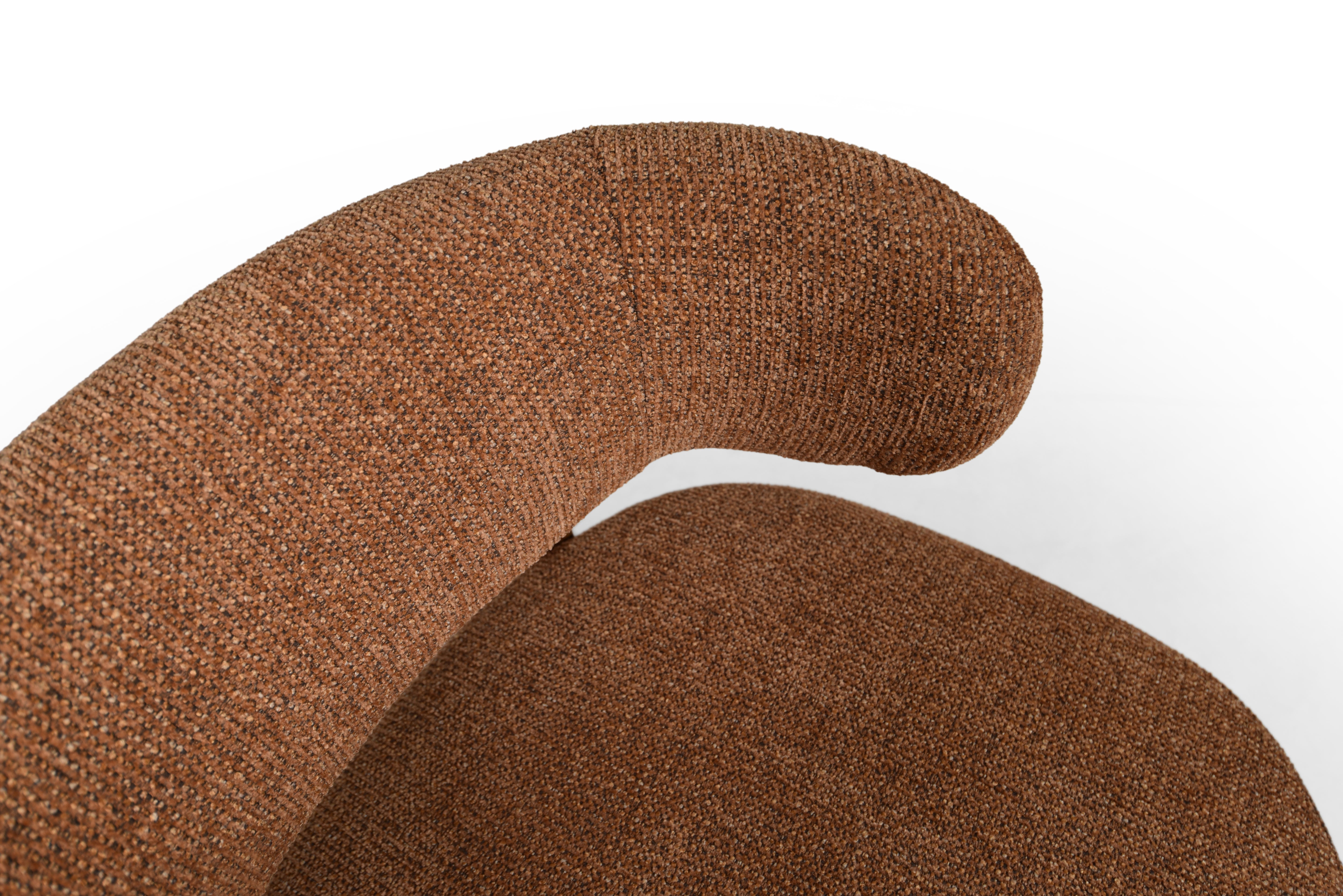 FAUTEUIL ROSE TERRA COTTA