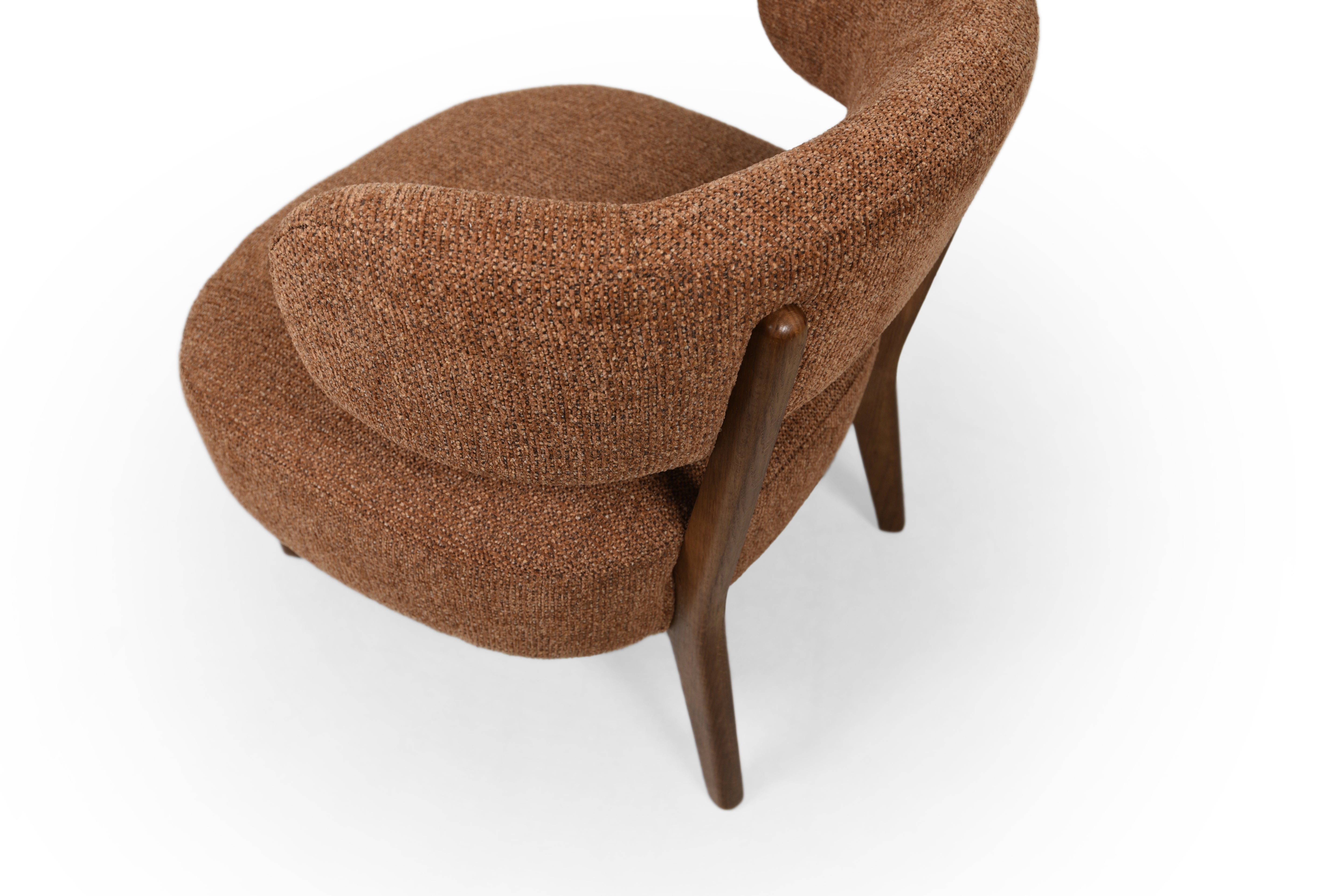 FAUTEUIL ROSE TERRA COTTA