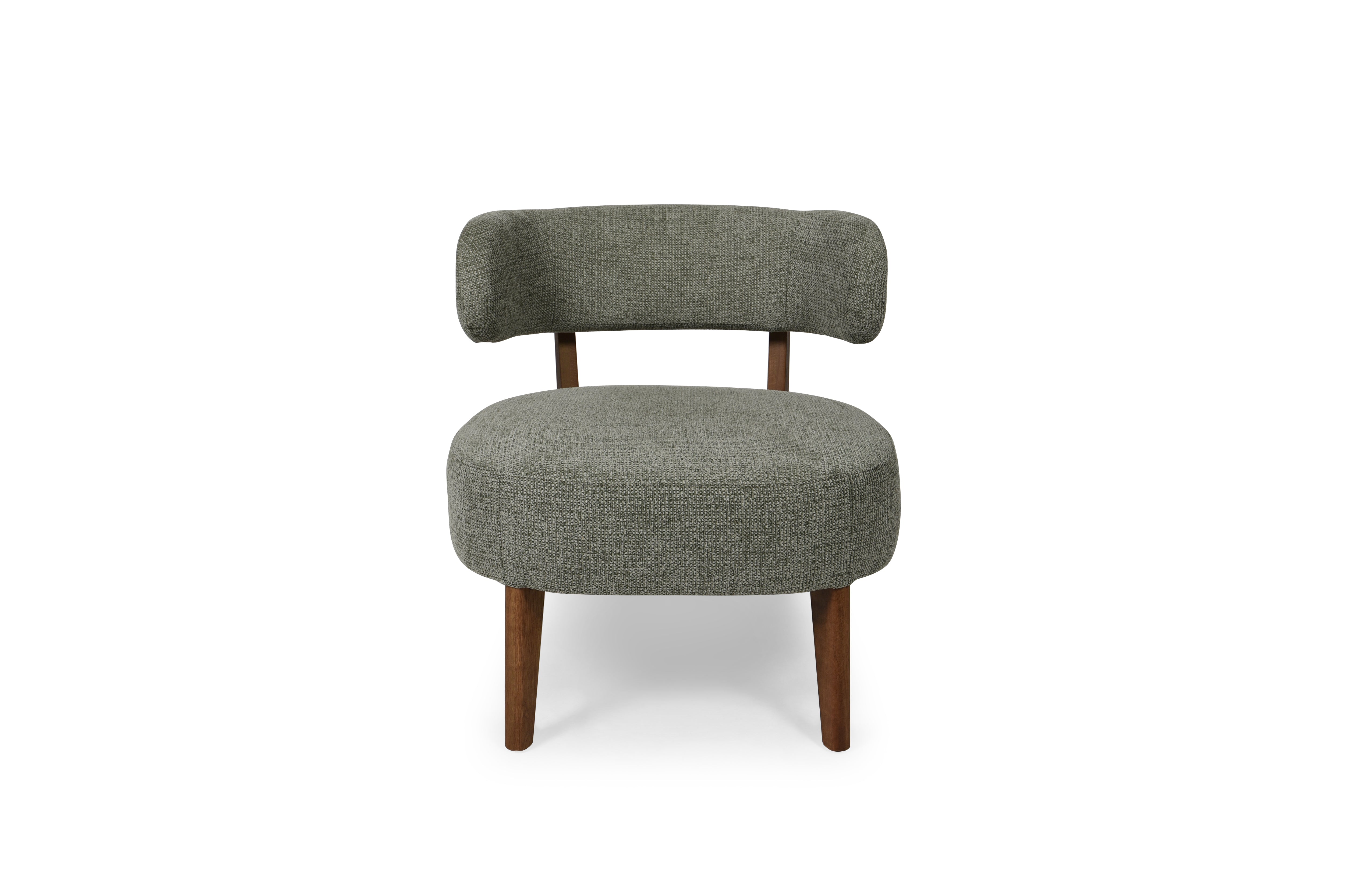 FAUTEUIL ROSE DARK GREY