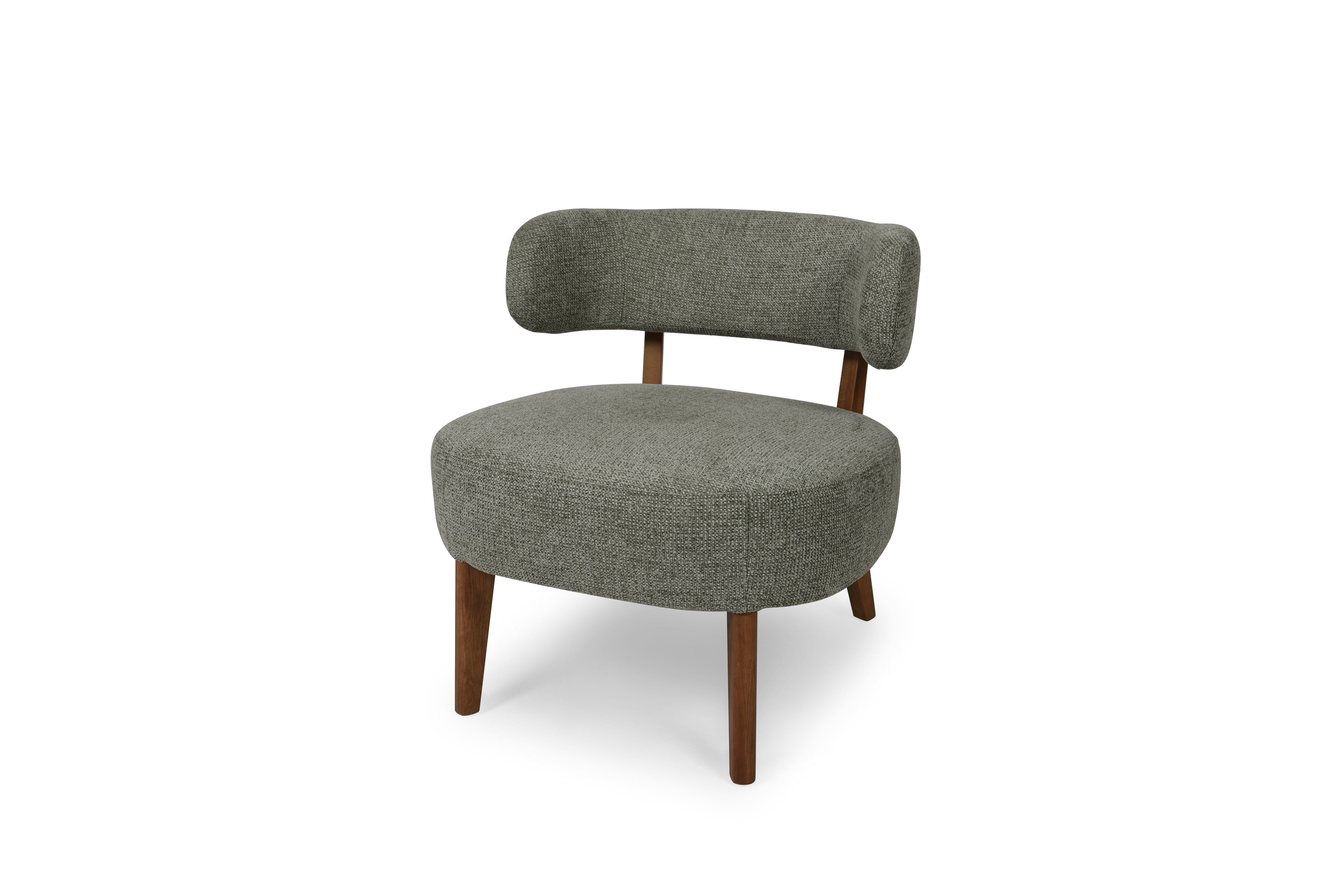 FAUTEUIL ROSE DARK GREY