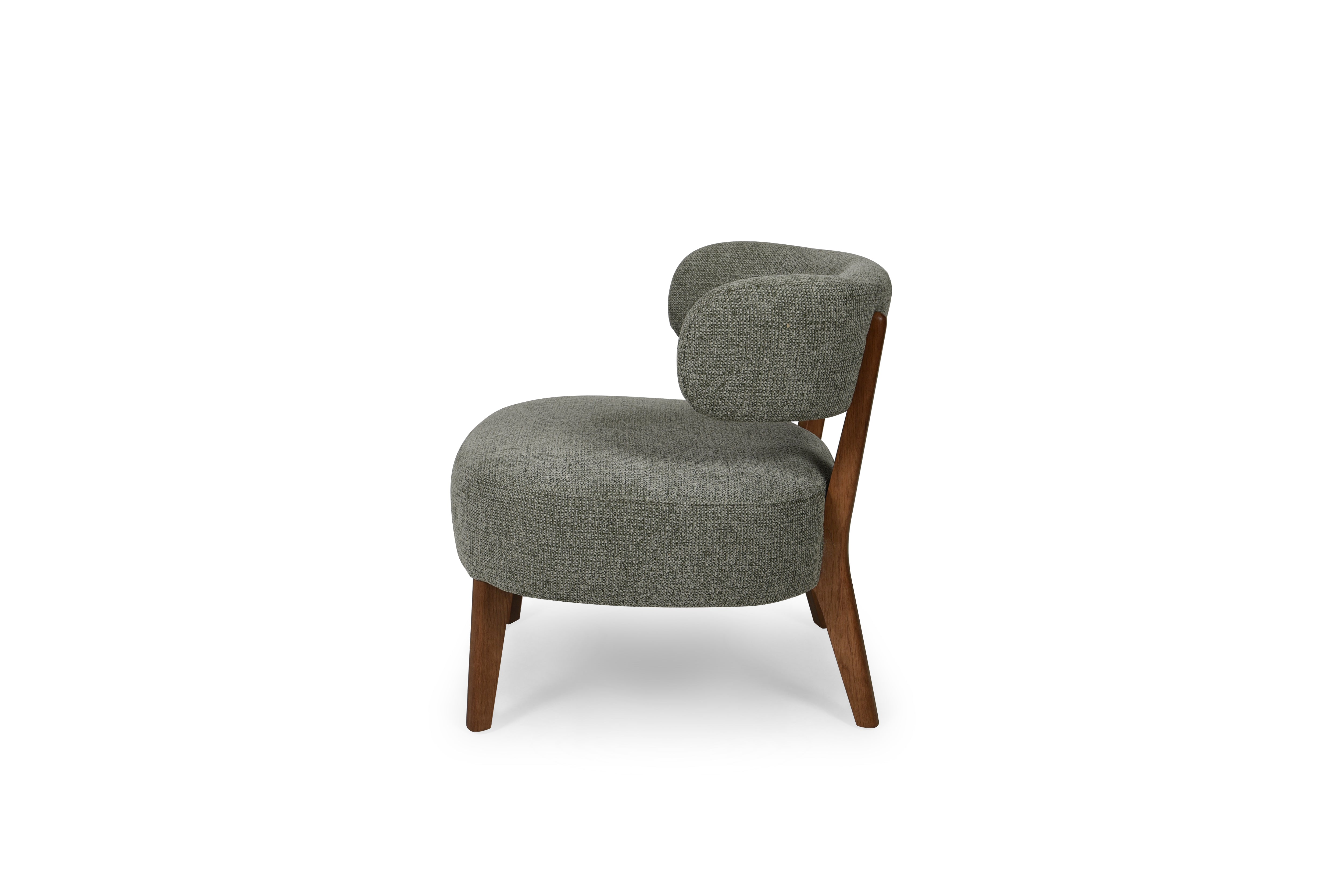 FAUTEUIL ROSE DARK GREY