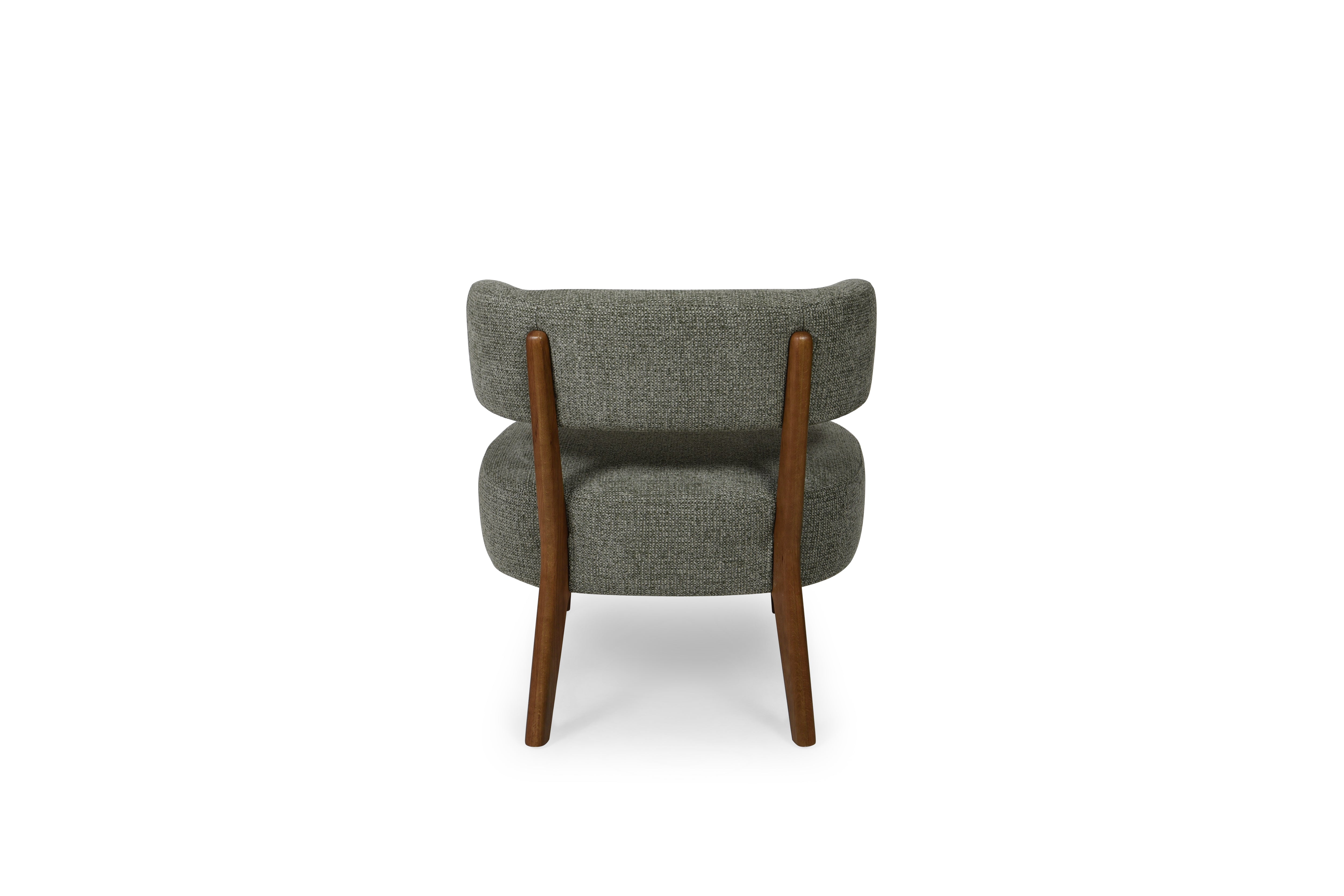 FAUTEUIL ROSE DARK GREY