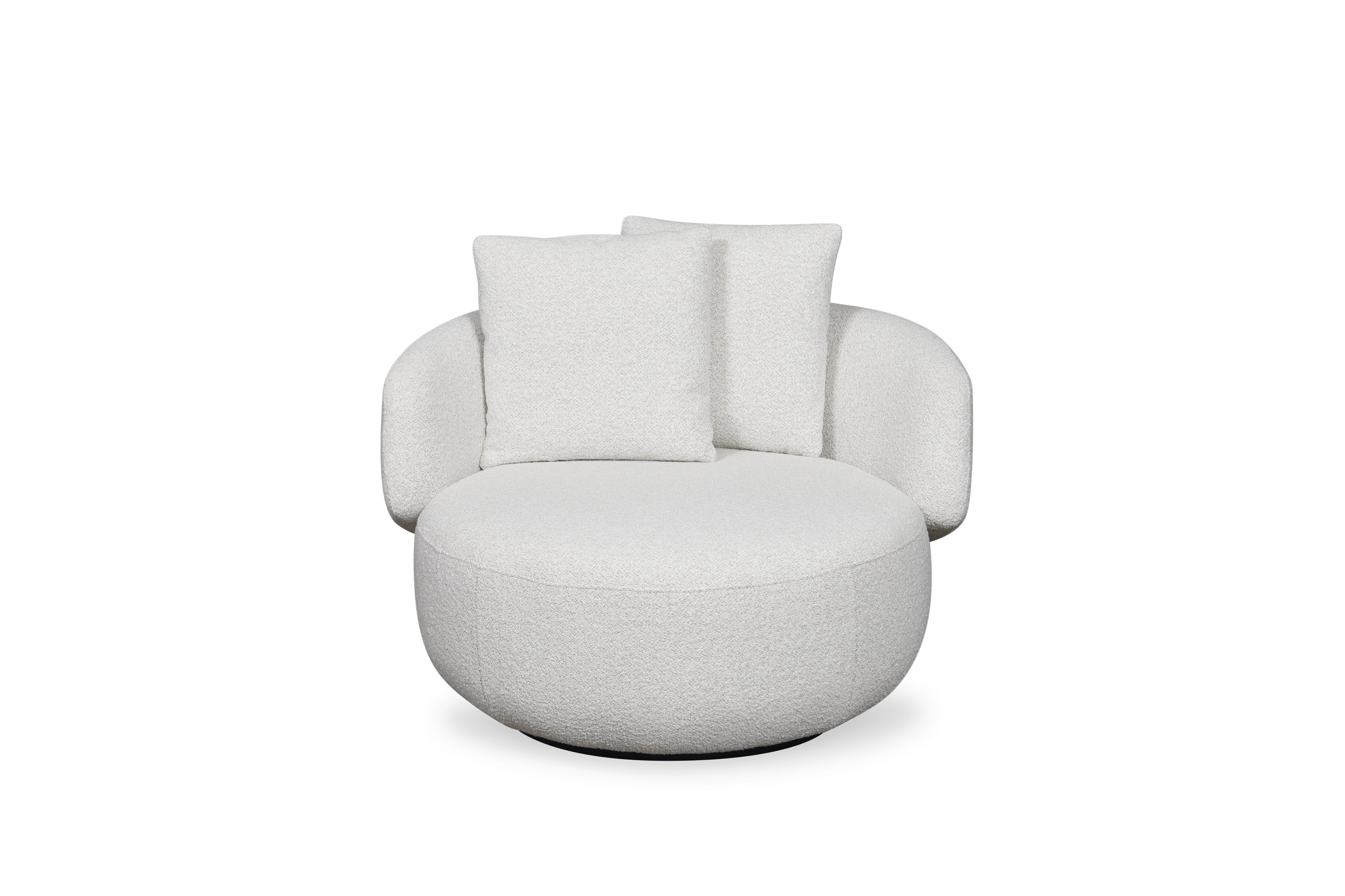 SWIVEL FAUTEUIL LEONORA