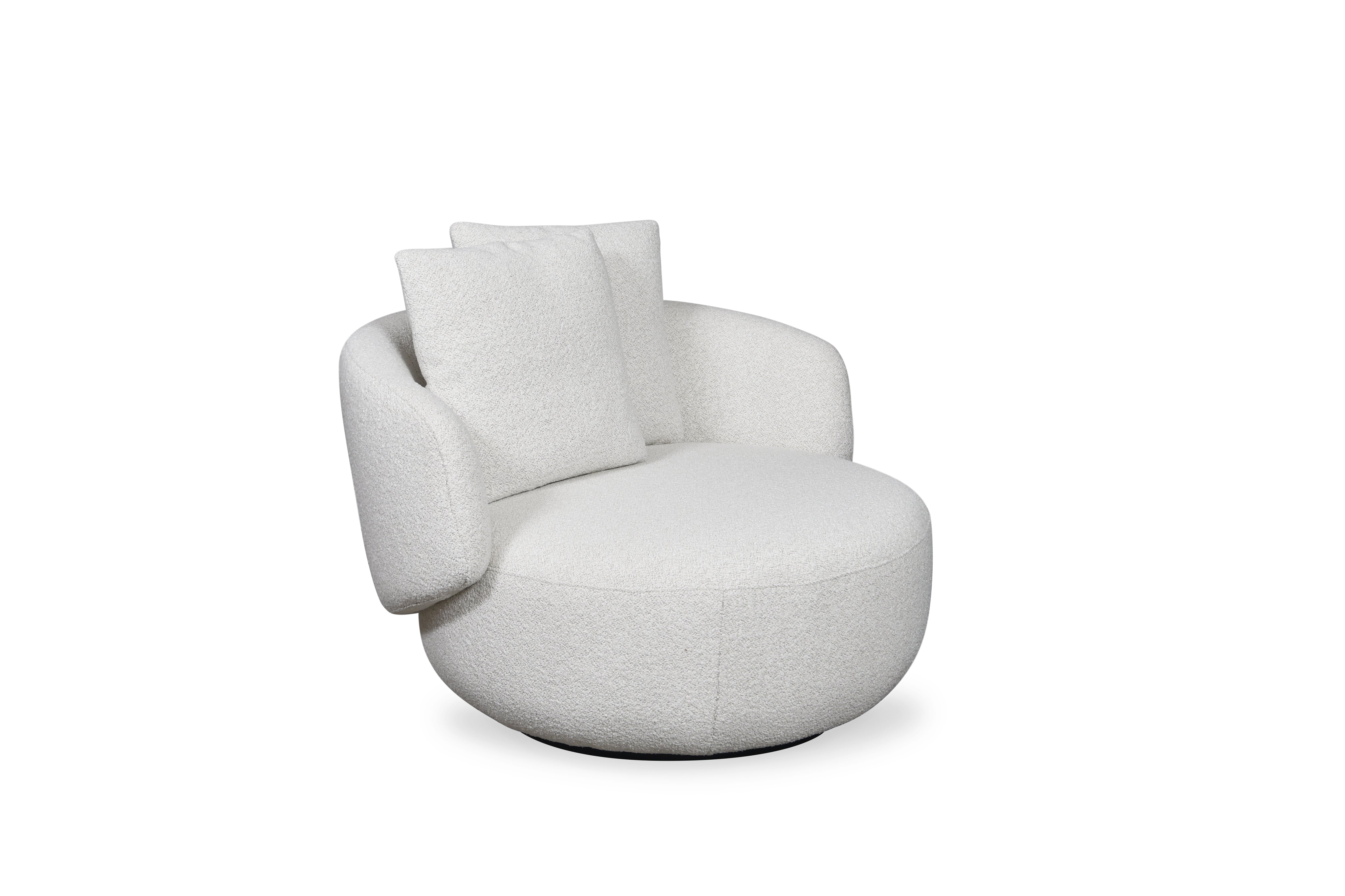 SWIVEL FAUTEUIL LEONORA