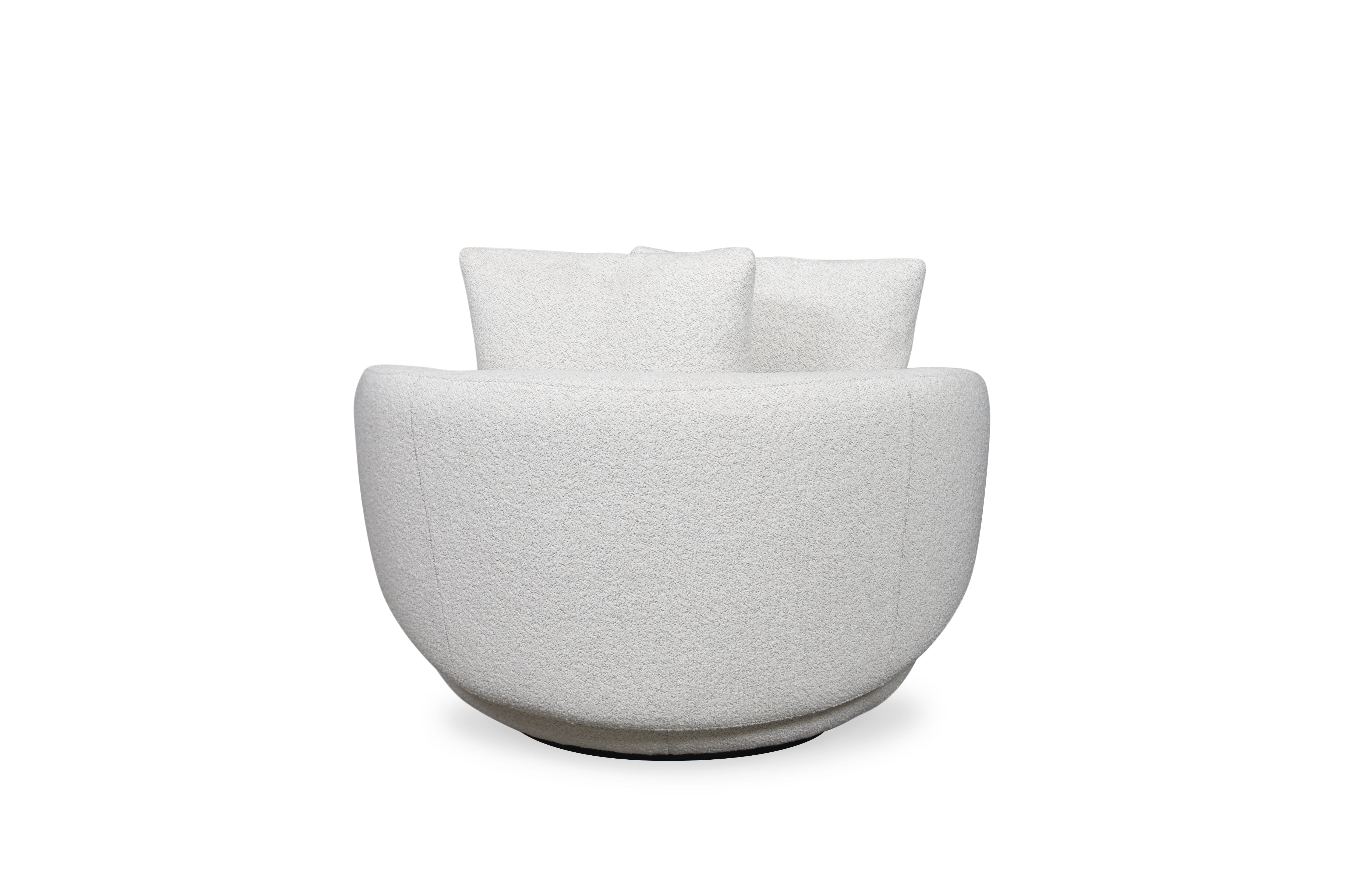 SWIVEL FAUTEUIL LEONORA
