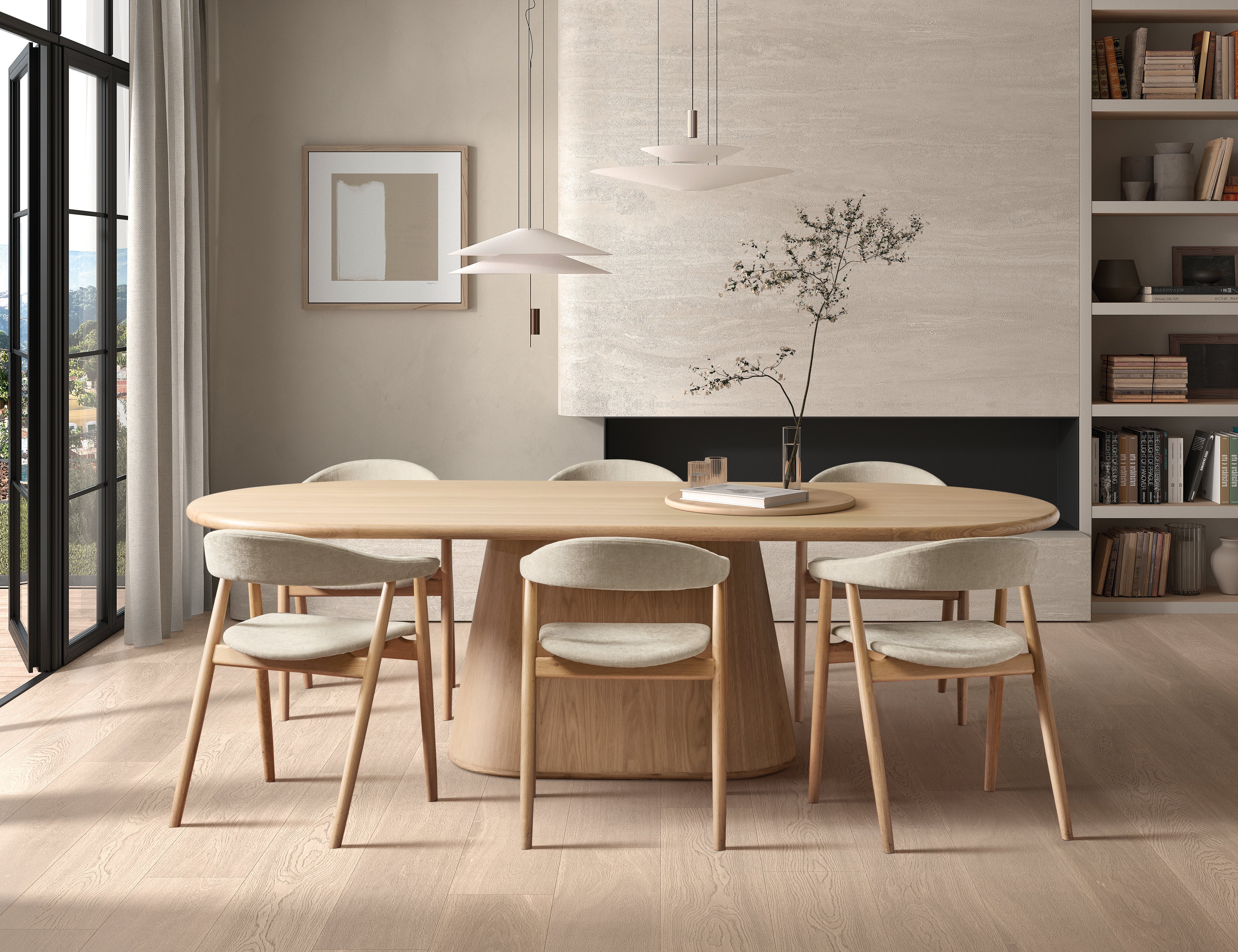 EETTAFEL GABRIEL OVAAL NATURAL