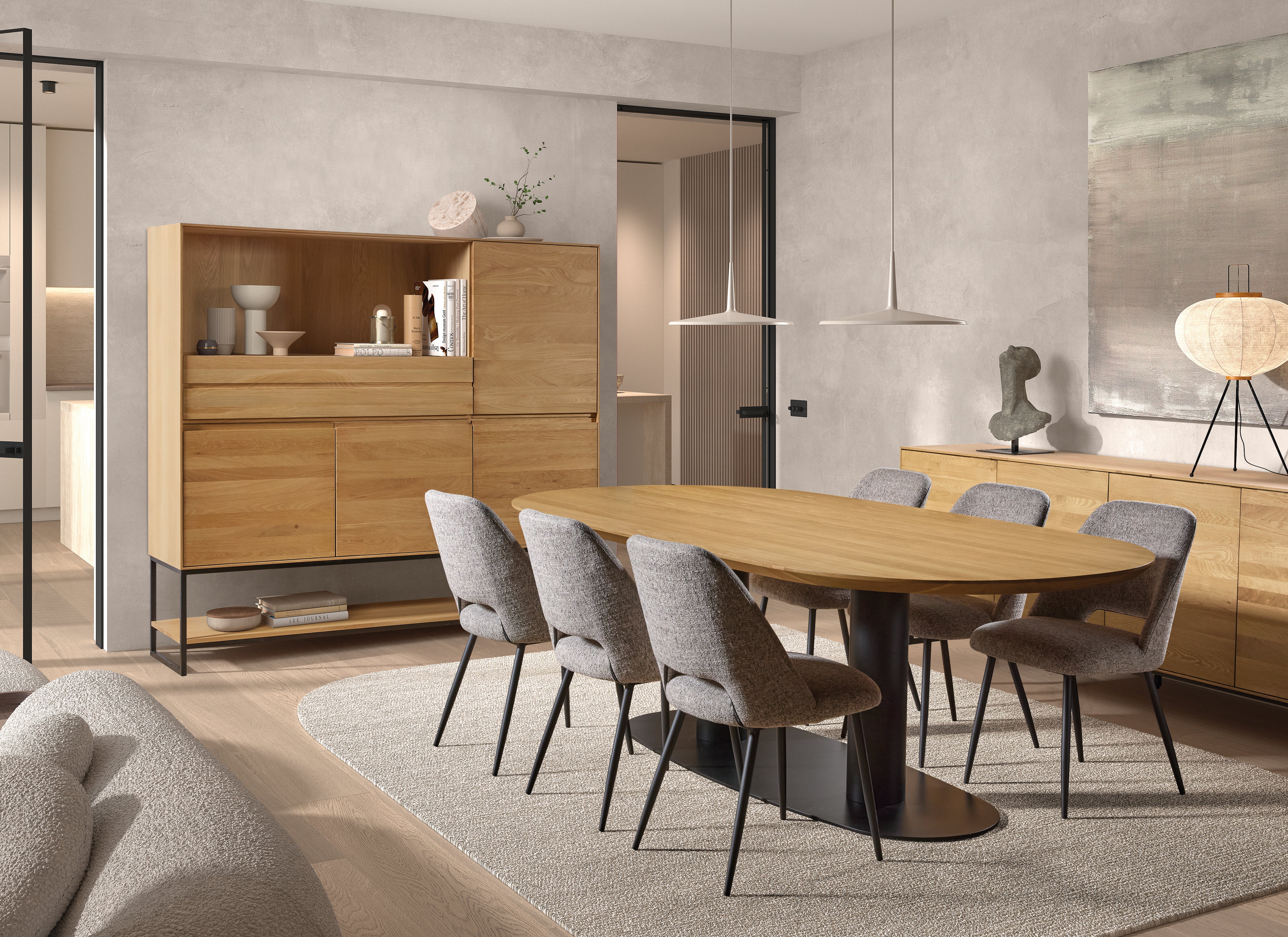 WANDKAST FARO NATUREL