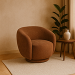 SWIVEL FAUTEUIL CADIZ TERRA COTTA