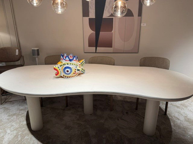 MORTEX EETTAFEL ORGANISCH wit
