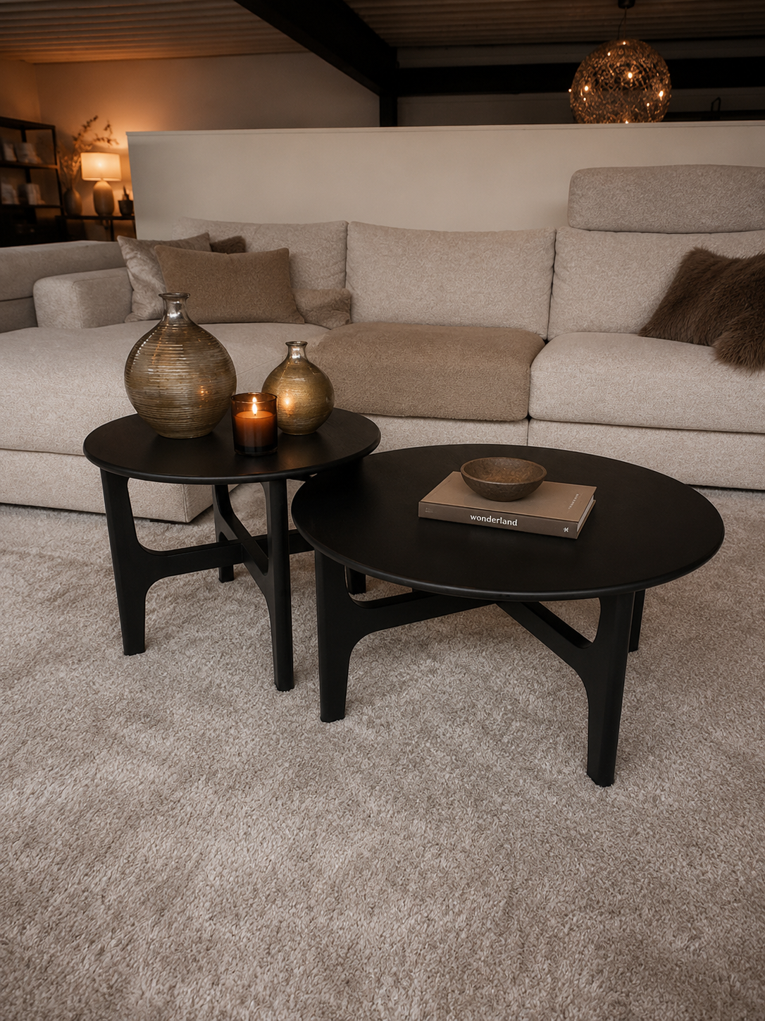 Salontafel set Cordoba Black