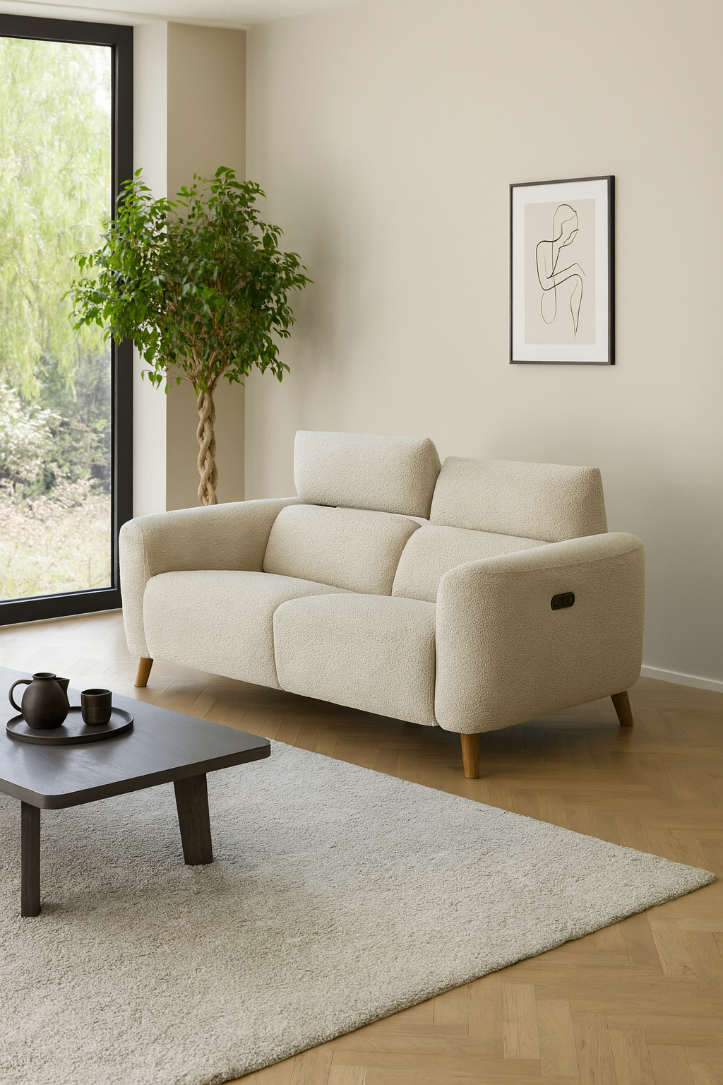 SOFA DAPHNE 2,5 ZIT STOF