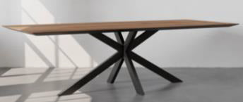 EETTAFEL JUTTA RECHT SPIDER